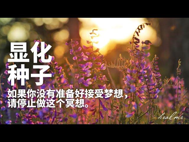 显化种子引导冥想｜在春分时，播撒下显化的种子｜HealMe冥想