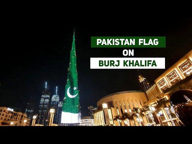 Pakistan Flag Display on Burj Khalifa 2020 I Travel Vlog I Wasalicious