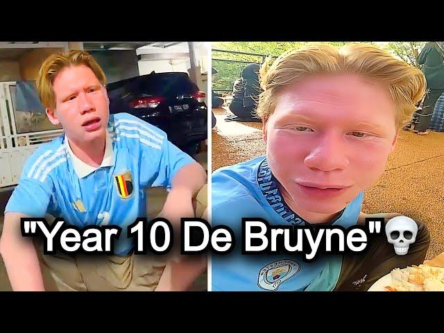 Bro is Literally De Bruyne's Brother..