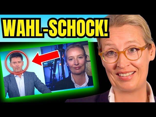 BRANDENBURG-SCHOCK!ALICE WEIDEL WEIST FRECHEN ARD-MODERATOR ZURECHT!