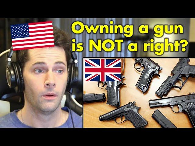 American Reacts to UK Gun Laws Explained