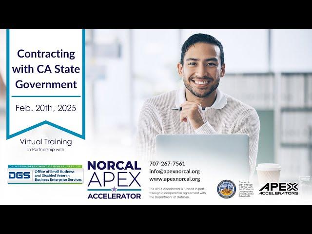 Contracting with CA State Government
