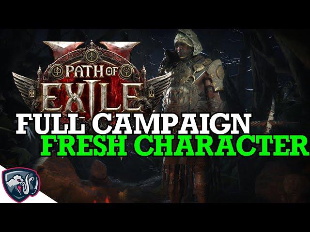 Building your First Character in Path of Exile 2 - Full Campaign Playthrough