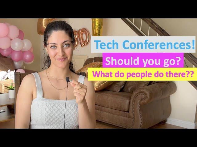 How to take advantage of tech events