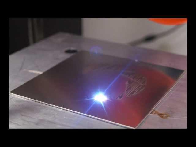 Portal's 'Still Alive' Played by Fiber Laser