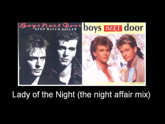 Lady of the Night (the night affair mix)