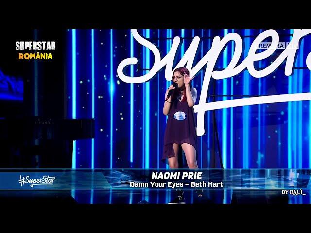 RECALL | Naomi Prie  Cover: Beth Hart - Damn Your Eyes | SuperStar România