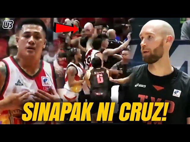 SUNTUKAN! SAPUL ang 7'1 kay Jerico Cruz! SMB vs Taoyuan Pilots