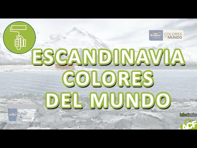   Pintura Colores del Mundo Bruguer Escandinavia - Bricotiendas