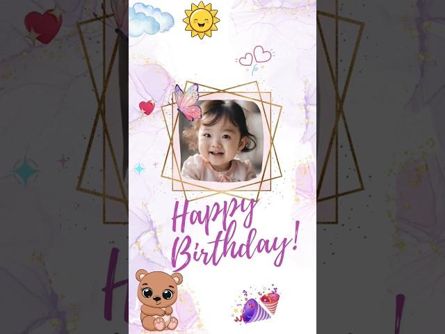Babys 1st Birthday Invite  #babyturnsone #digitalinvitation #babybirthdayinvite #firstbirthday