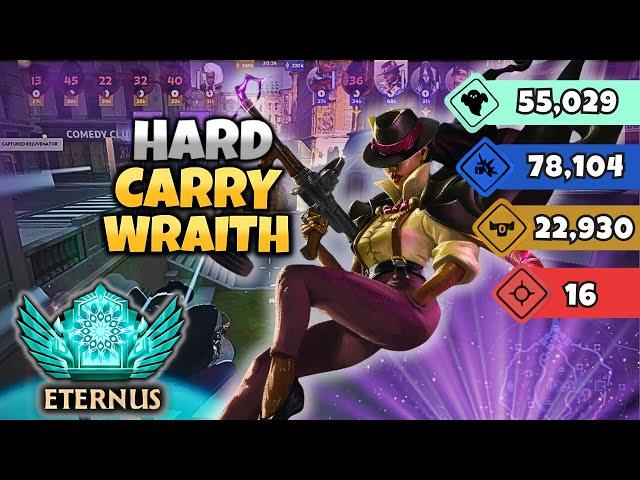 THIS WRAITH GOT REALLY FED! | Wraith Eternus Deadlock Gameplay