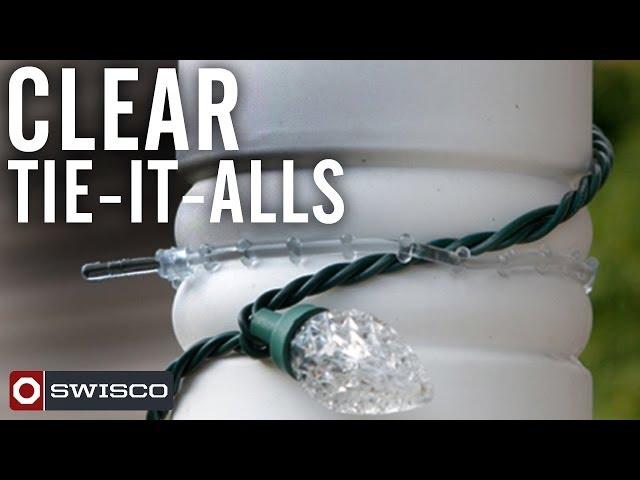 SWISCO Clear Tie-It-Alls