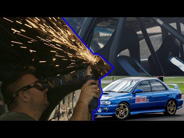 WRX AGI Bolt-In Roll Cage Install - Project Budget Track-Hack WRX Pt3