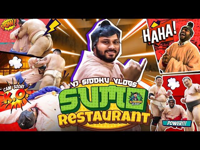 Sumo Vs Siddhu| Japan Series Ep-4 | Vj Siddhu Vlogs