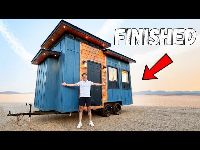 I built a LUXURY tiny house!