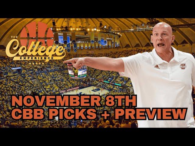 College Basketball Picks - Friday, November, 8th | The College Experience: Basketball