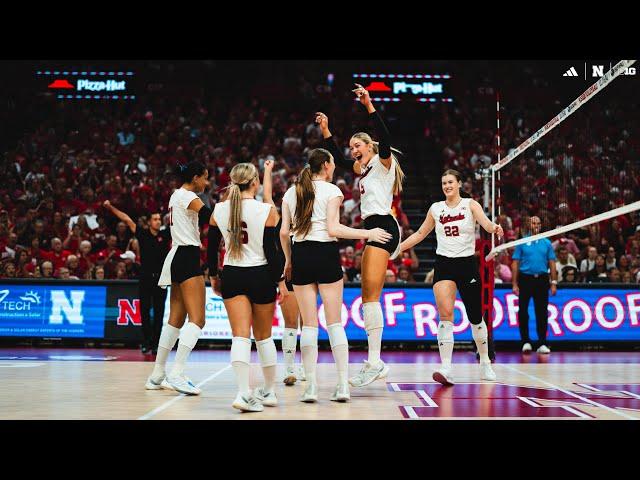 No. 2 Nebraska Sweeps No. 20 USC to complete California series | Nebraska Volleyball Highlights