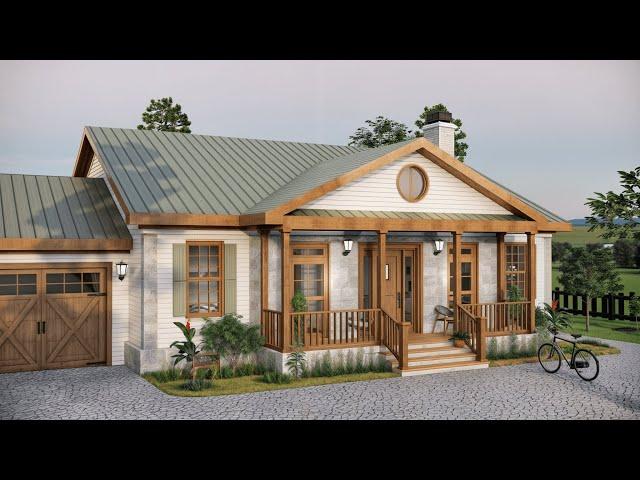 Cozy Yet Spacious! This 11x12m Cottage Has It All - Bedrooms, Garage & More