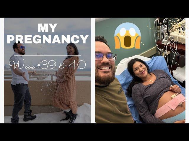 My Pregnancy Journey Week 39 & 40: Scary Hospital Visit & Membrane Sweep Experience! |  MomPrila