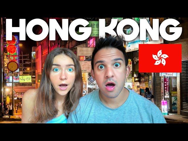 FIRST TIME in HONG KONG  (not what we expected)