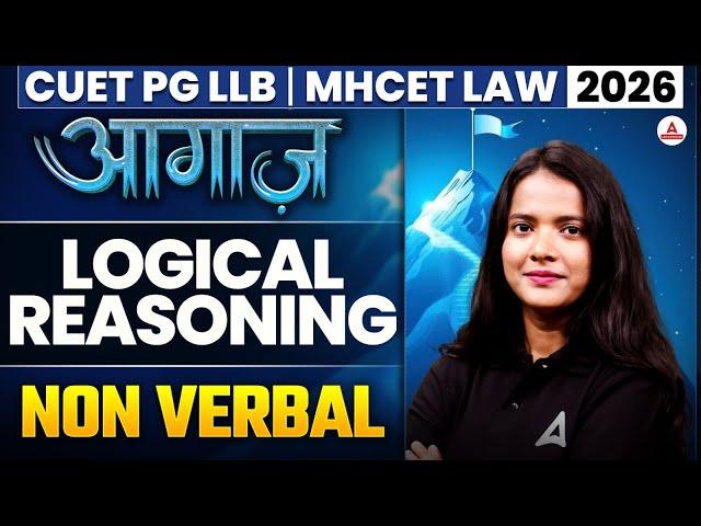 CUET PG 2026- Logical Reasoning NON VERBAL  | CUET PG LLB & MHCET Law 2026 | CUET PG LLB