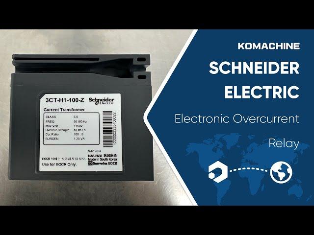 SCHNEIDER ELECTRIC / Electronic Overcurrent Relay (3CT-H1-100-Z) / INV-03912