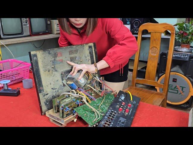 Repairing CaliHVT PRO-305A amplifier with damaged signal amplifier IC / Hải daily life