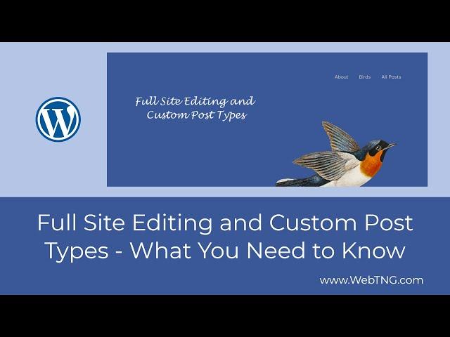 Full Site Editing and Custom Post Types: What You Need To Know