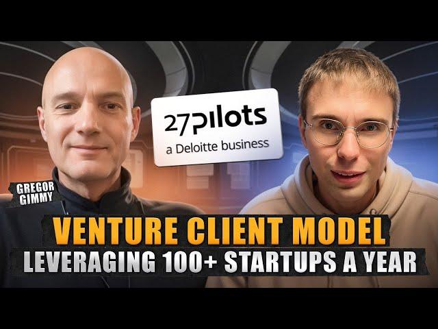 Corporate Venture Client Model vs CVC. Gregor Gimmy, BMW Startup Garage, 27pilots