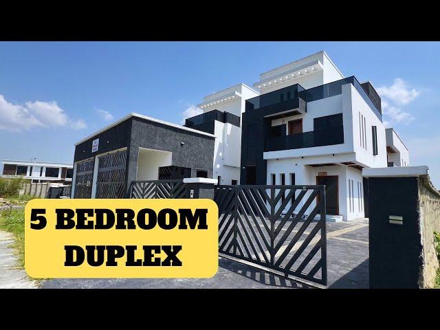 House For Sale in Ajah Lekki Lagos Nigeria : Stunning 5 Bedroom Duplex in Lagos Nigeria