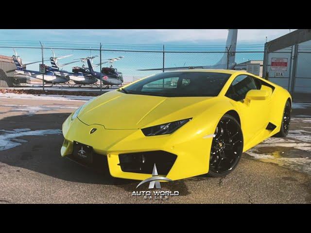 Lamborghini Huracán | Auto World Sales | Calgary | Exceptional & Affordable Pre-Owned Cars