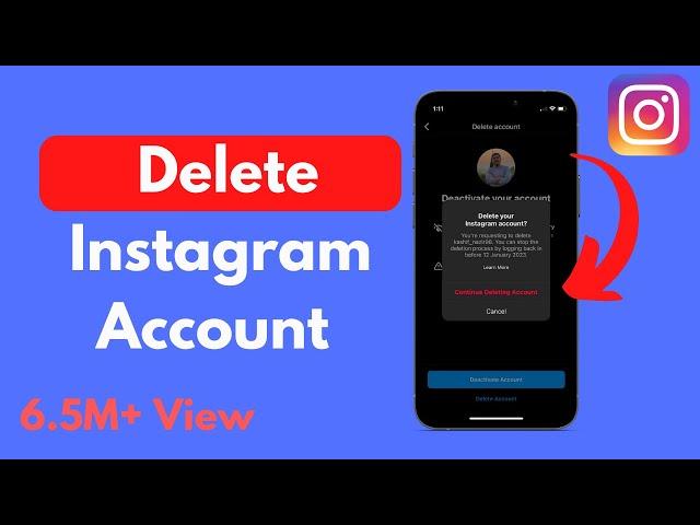 How to Delete Instagram Account Permanently | Delete Instagram Account