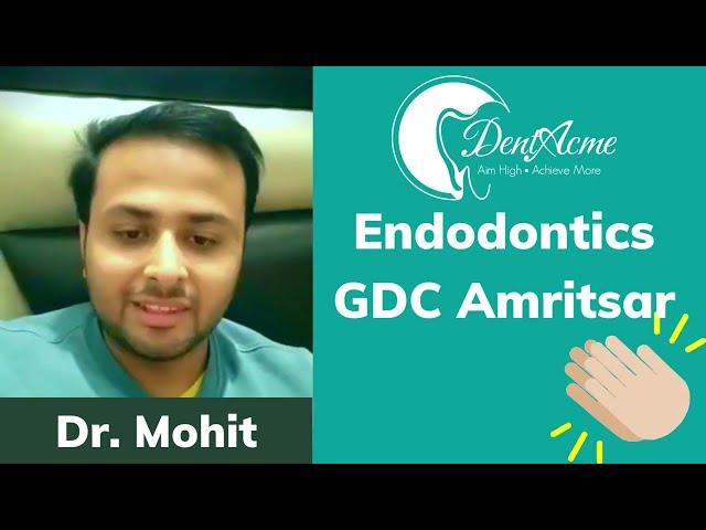 NEET May 2022 Ranker as a fresher: Dr Mohit Chopra, Proud DentAcmian