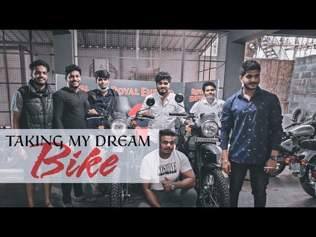 Taking my Dream bike Royal Enfield Himalayan/BS6/Kannada vlog/Deliver