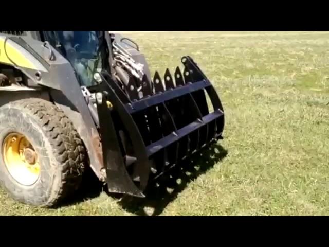 Titan Attachments Grapple Rake