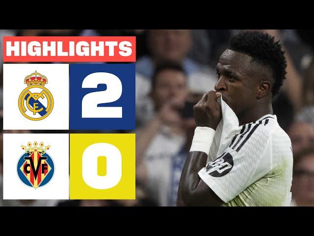 REAL MADRID 2 - 0 VILLARREAL CF | HIGHLIGHTS LALIGA EA SPORTS