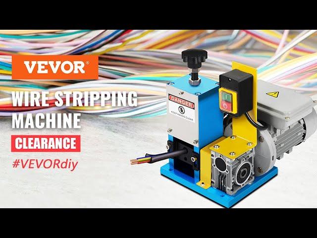 VEVOR Powered Electric Wire Stripping Metal Cable Stripper Machine Copper Scrap