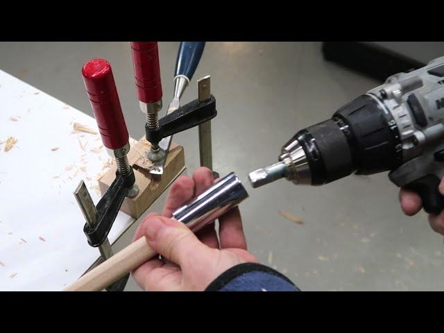 Dowel making followup (pencil sharpener method)