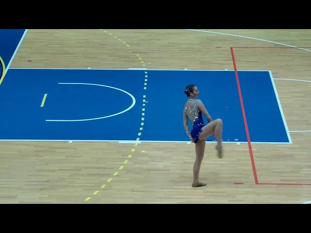 WC 2015 Lignano, Italy X-Strutting Senior Adaline Bebo, USA