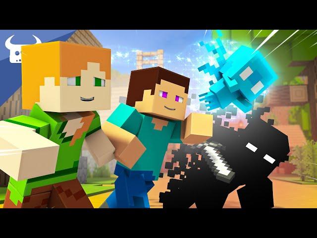 MINECRAFT ALLAY  "The Last Guardian"  Dan Bull Animated Music Video (ft. Miracle Of Sound) [END B]