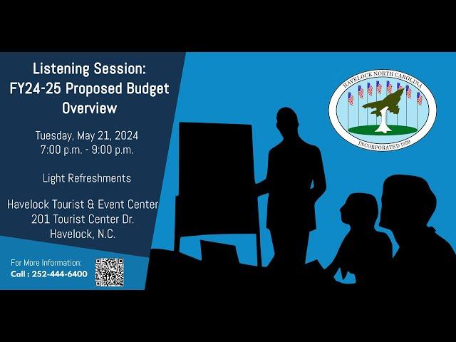 FY 2024-25 Proposed Budget Interactive Listening Session