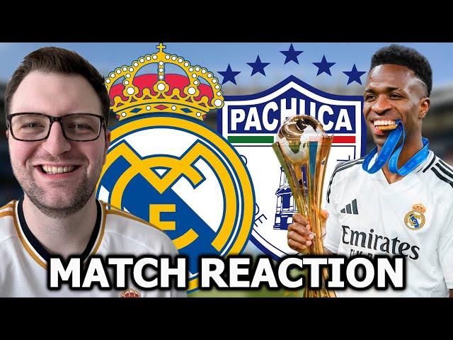 CHAMPIONS!REAL MADRID VS PACHUCA -  FIFA INTERCONTINENTAL CUP FINAL MATCH REACTION