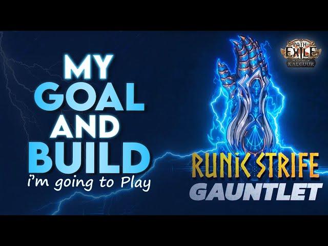 Poe 3.25 | Can I Survive Runic Strife Gauntlet? | My Goals and Build