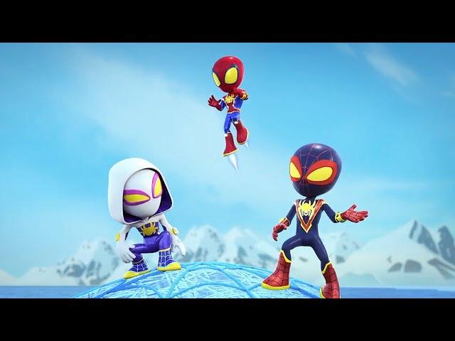 SPIDEY And His Amazing Friends | PENGUIN Adventure! @Qdad