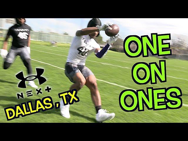  1v1s  WR v DB, RB v LB | Under Armour Camp Series | Dallas, TEXAS | #UTR Top Plays 2024