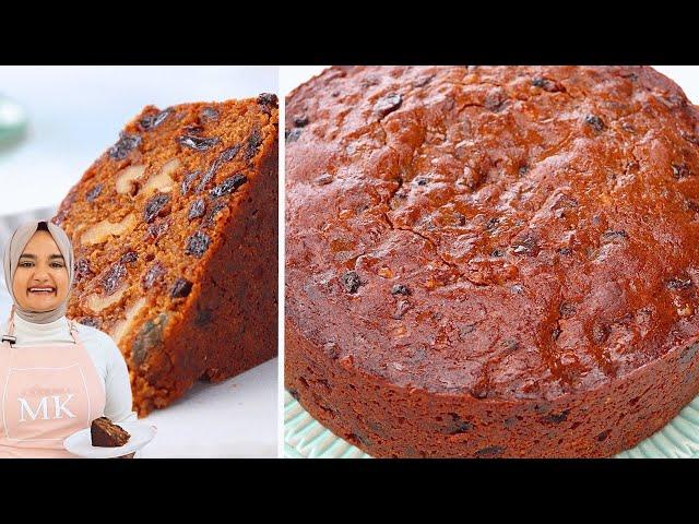 This super moist FRUIT CAKE recipe completely changed my mind about fruit cake!