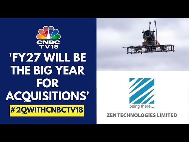 Will Be Getting Orderbook Replenishment In Q3FY25 And Q4FY25: Zen Tech | CNBC TV18