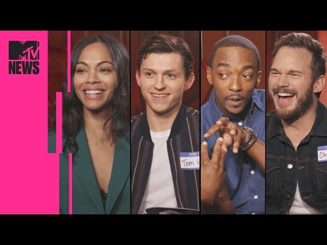 The 'Avengers: Infinity War' Cast Play Marvel Trivia | MTV News