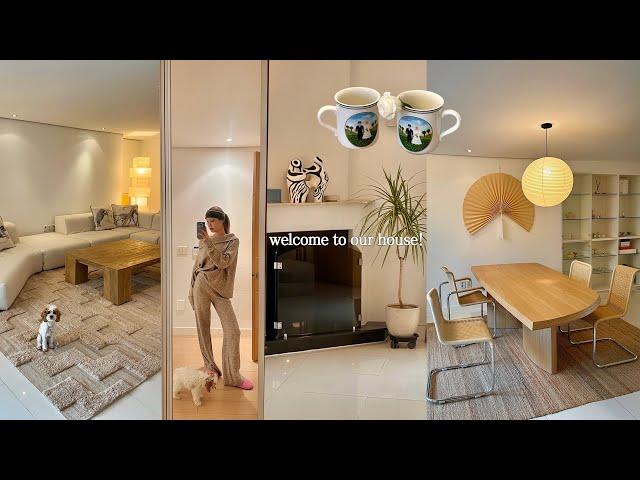 Newlywed Home Tour ️࿐ 80-pyeong, Warm Wood-Toned Interior