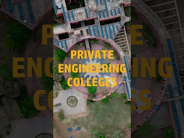 Top 10 Private Engineering Colleges in India ft. BITS, IIIT-H, LNMIIT, VIT, SRM & DAIICT, IIIT-B |